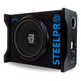 Subwoofer Amplificado 12' 1200w Spl Alta Presión Steelpro