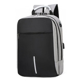 Mochila Porta Notebook Candado Reforzada Impermeable Usb