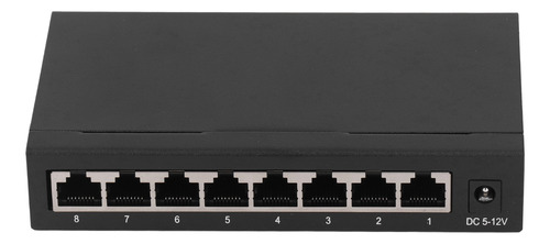 Conmutador Ethernet Adaptativo De 8 Puertos Plug And Play
