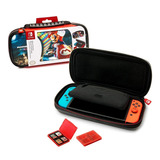 Estuche Travel Case Nintendo Switch Deluxe Mario Kart 8 Nuev