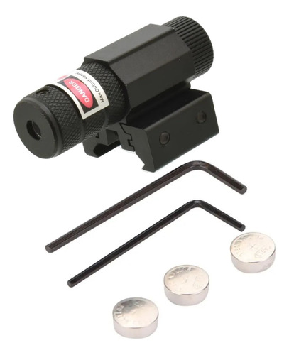 Mira Laser Red Dot Colimador  Pistola Pressão Airsoft Co2