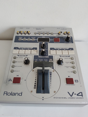 Mesa De Som Roland V-4 4-channel Vídeo Mixer No Estado Ler