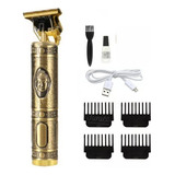 Maquina Rasuradora Trimmer Buda Dorado Vintage Barba Cabello