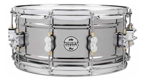 Pdp Tarola Black Nickel Over Steel 14x6.5 Pdsn6514bncr