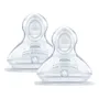 2 Tetinas 0-6 Meses Nuk Para Mamaderas First Choice+ Flujo S | Envío gratis