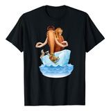 Ice Age Manfred Diego Sid Y Scrat En Iceberg Playera