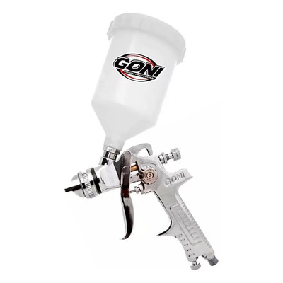 Pistola de Gravedad Goni 384 Boquilla 1.7 mm HVLP para Pintura Automotriz | Meses sin interés