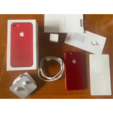 iPhone 7 128 Gb Rojo A1778 4g Liberado Con Accesorios Y Caja