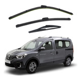 Kit X3 Escobillas Renault Kangoo Stepway 2018 2019 2020 2021