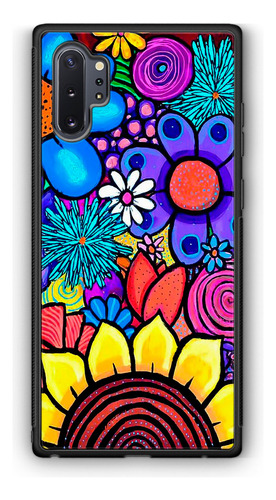 Funda Galaxy S20 S10 Flores Color Note 10 9 8 S9 S8 Uso Rudo