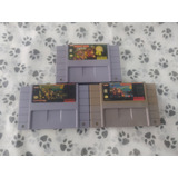 Trilogia Original Donkey Kong Country Para Super Nintendo 