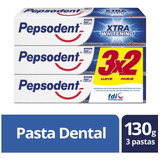 Pasta Dental Pepsodent Xtra Whitening 3×2 130gr