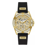 Reloj Guess Para Mujer De 40 Mm - Correa Negra