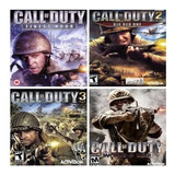 Kit 04 Jogos Call Of Duty Coleção Playstation 2 Ps2.