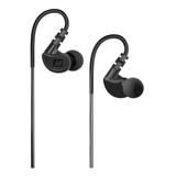 Auriculares Mee Audio M6 Inear Intraurales P Monitoreo Vivo Color Negro