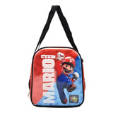 Lonchera Super Mario Movie Its A Me Mario 3d Ruz Color Rojo/negro