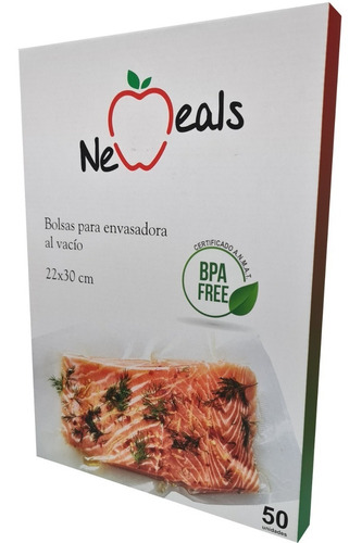 Bolsas Gofradas Envasadora Vacío - New Meals - 22x30cmx50u