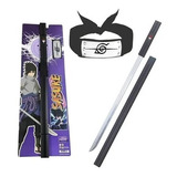 Kit Sasuke Katana Funda Y Bandana Naruto Armas Infantil