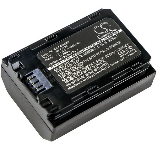 Bat. Compatible Np-fz100 Para Sony Alpha A9 A7r Mark 3