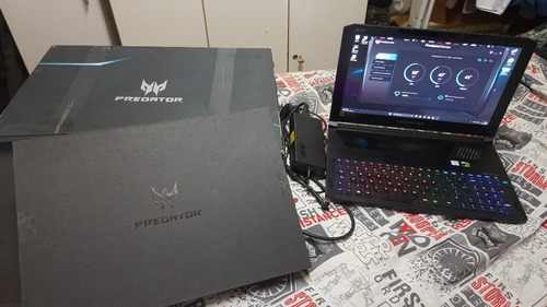 Notebook Gamer Predator Core I7 7700hq Gtx1080 32gbram 512gb