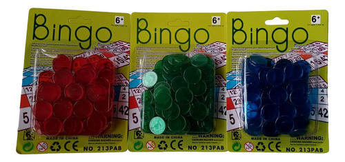 Fichas Imantadas Para Bingo - Lotería - 300 Piezas