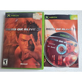 Dead Or Alive 3 Para Xbox Clasico