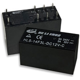 Relé Doble Inversor 12v 5a Hls-14f3l-dc12v-c