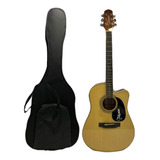 Guitarra Electroacústica Tipo Folk Takamine Ed334c +estuche 