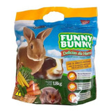 Ração Para Coelho E Roedores Funny Bunny Supra 1,8kg