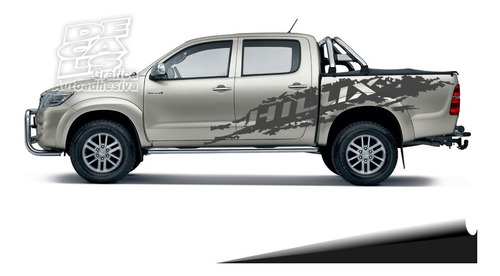 Calco Toyota Hilux Srv Paint Juego