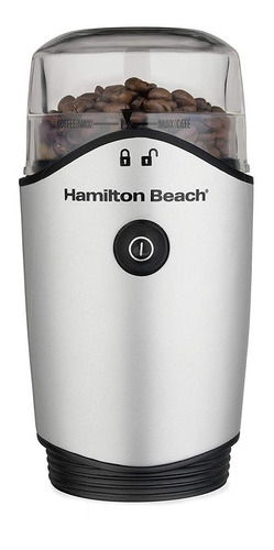 Molino De Cafe Y Especias Hamilton Beach 12 Tazas 80350r Color Plateado