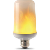 Feit 3w 1500k - Bombilla Led Efecto Llama, Base Media De Lu