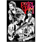 Cuadro Premium Poster 33x48cm Pearl Jam Rock Top