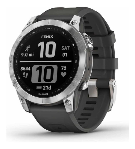 Reloj Smartwatch Fenix 7 Garmin Mapa Musica Pulse Ox Ski. 