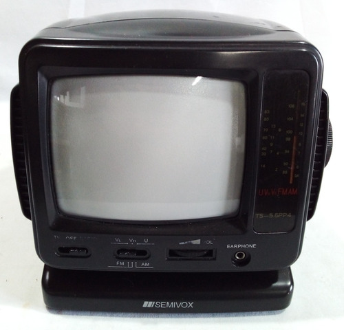 Tv Televisor Rádio Am/fm Semivox Ts-5.5pp4 5.5'' P&b Bivolt