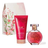 Presente Perfume Floratta Red Blossom Feminino (02 Itens) Mães