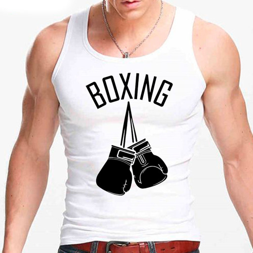 Camiseta Regata Boxe Boxing Treino Mma Ufc Luta Academia H67