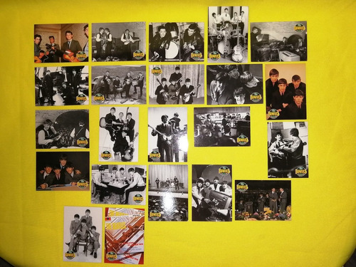 Colección Completa De 220 Tarjetas Originales De Los Beatles