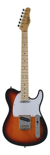 Guitarra Elétrica Tagima Classic Series T-550 De  Amieiro 2022 Sunburst Com Diapasão De Bordo