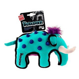 Peluche Para Perro Duraspikes Elefante Celeste Gigwi