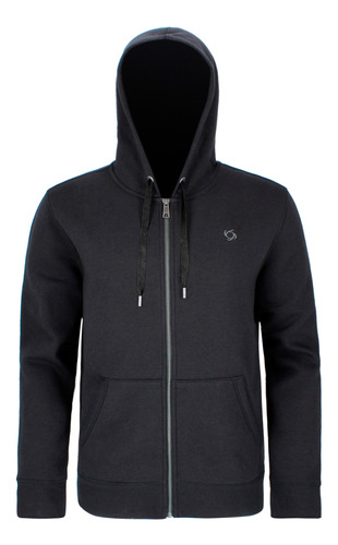 Polerón Hombre Venture Hoodie Negro Doite