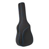 Bolsa De Guitarra Acústica Correa De Hombro Ajustable Doble