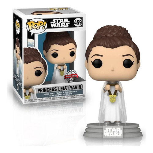 Funko Pop Princess Leia (yavin) #459 Star Wars Figura