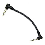 Cable Guitarra Bajo Elipse Ep015e Interpedal 15 Cm Bk