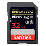 Cartão De Memória Sandisk Sdsdxxg-032g-gn4in  Extreme Pro 32gb