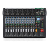 Mezcladora Mixer De 12 Canales 16 Efectos Ct12x-usb Xtuga