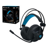 Headset Fone Ouvido Gamer Fortrek Pro H2 Com Led Azul, P2