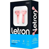 Fone De Ouvido Sem Fio Box Com Case Earbuds Cores - Letron