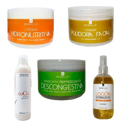 Kit Facial Nutritivo Con Emulsion De Coco - Biobellus