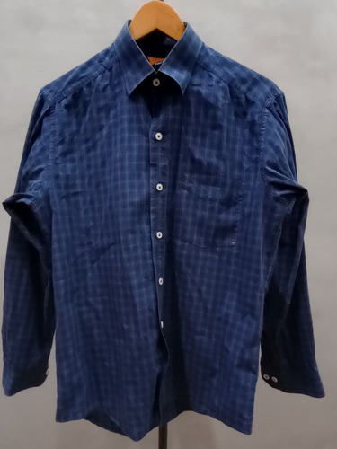 Camisa Fast Back Tamanho Pp Xadrez Azul Excelente 